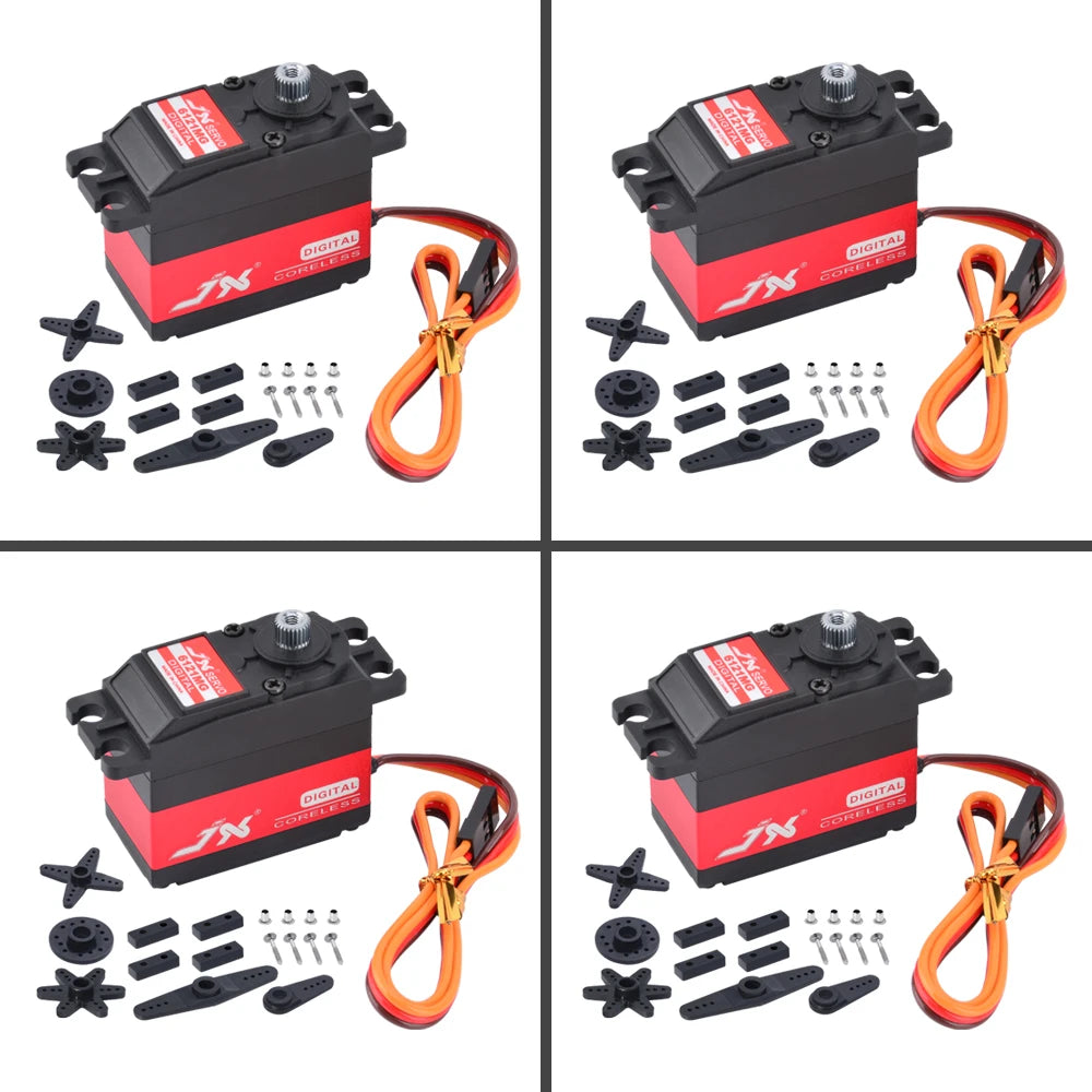 JX Servo PDI-6121MG - 6V 21KG 0.13sec 120° High Precision Metal Gear Digital Coreless Standard Servo For RC Model