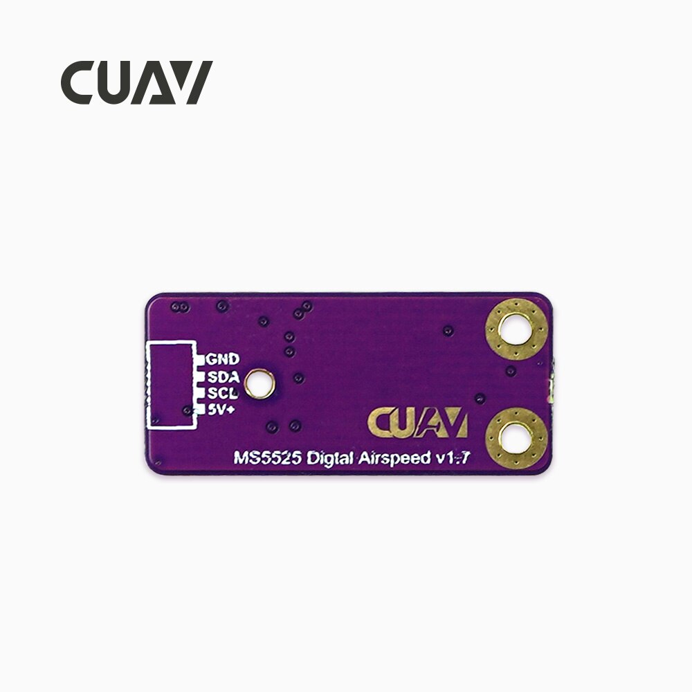 CUAV MS5525 Airspeed Sensor, CUAV IGND SDA SCL Sv+ CUA MS5525 Dig