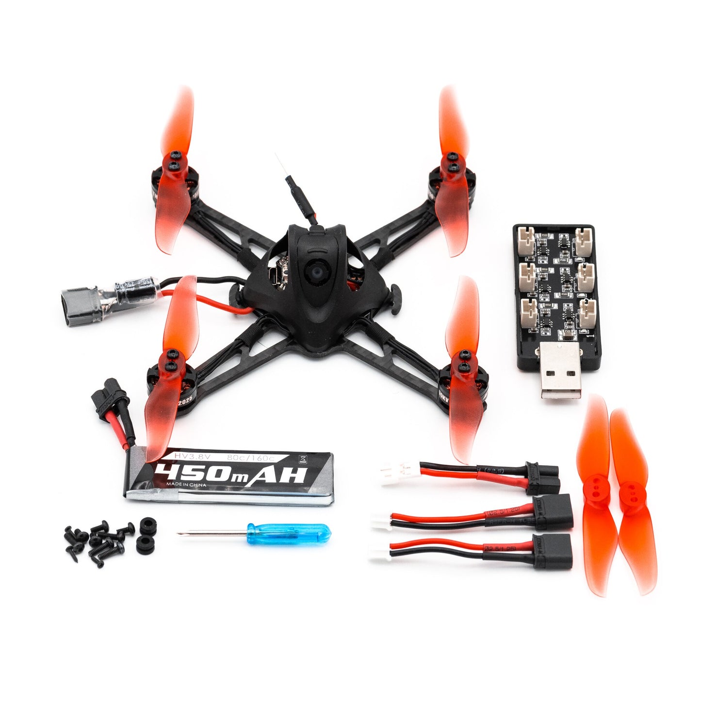 EMAX Nanohawk X - F4 1S 3 Inch BNF Lightweight 41g Outdoor FPV Racing Drone TH12025 11000KV Motor RC Airplane Quadcopter