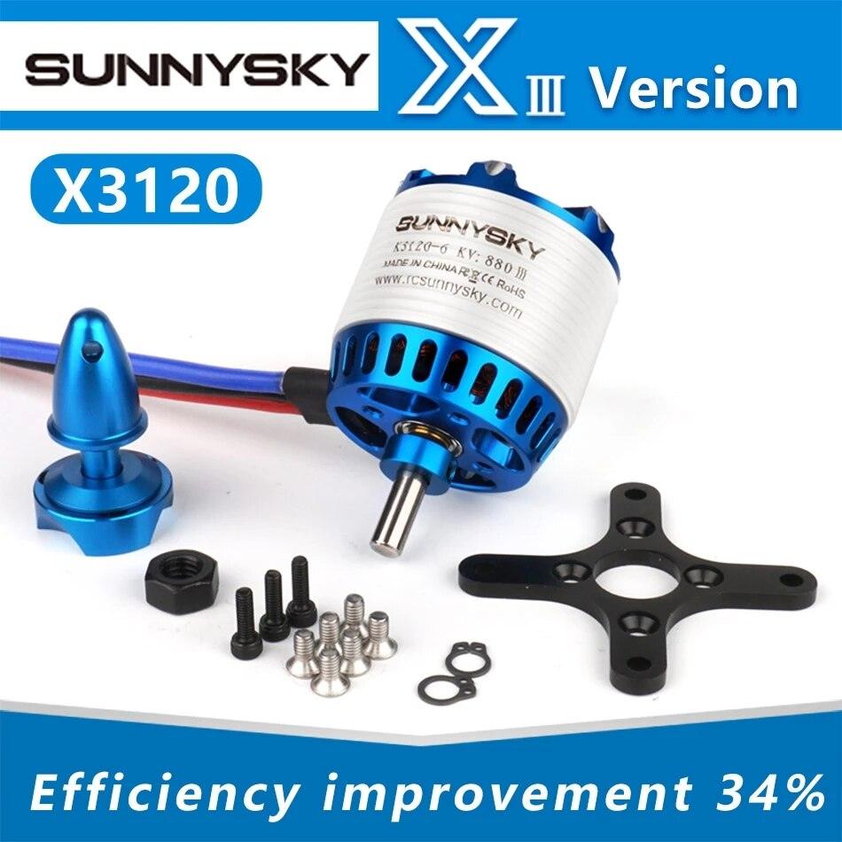 Sunnysky X3120-III 585KV 760KV 880KV 1025KV Borstelloze Motor Voor Rc Quadcopter Vliegtuigen Vaste Vleugel Vliegtuig - RCDrone