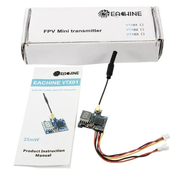 AKK VX171 VTX, EACHINE V *01 V702 FPV Mini transmitter VTX03 E
