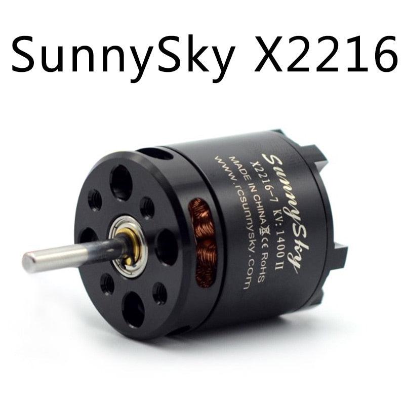 1/2/4 pcs SunnySky X2216 2216 880KV 1100KV 1250KV 1400KV 2400KV II Outrunner Brushless Motor For RC Models 3D airplane - RCDrone