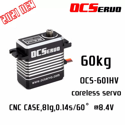 OCServo, WcServo Ocs-601HV coreless servo CNC CASE