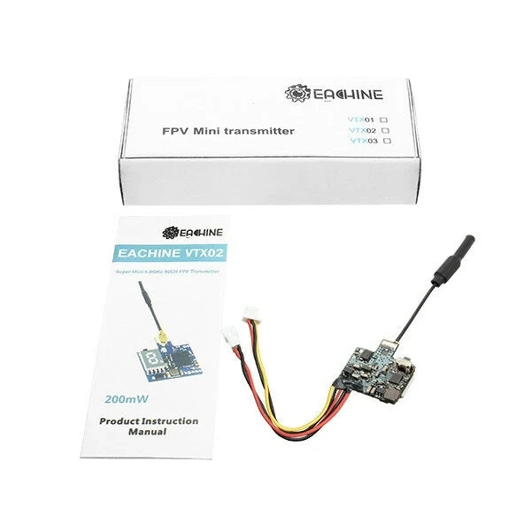 AKK Eachine A10 VTX, EACHINE FPV Mini transmittcr Product Instruction Manual .