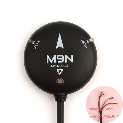 Holybro M9N GPS Module, MIN GPS MODULE Molex 25mm 6Pin8 Pin&3Pin