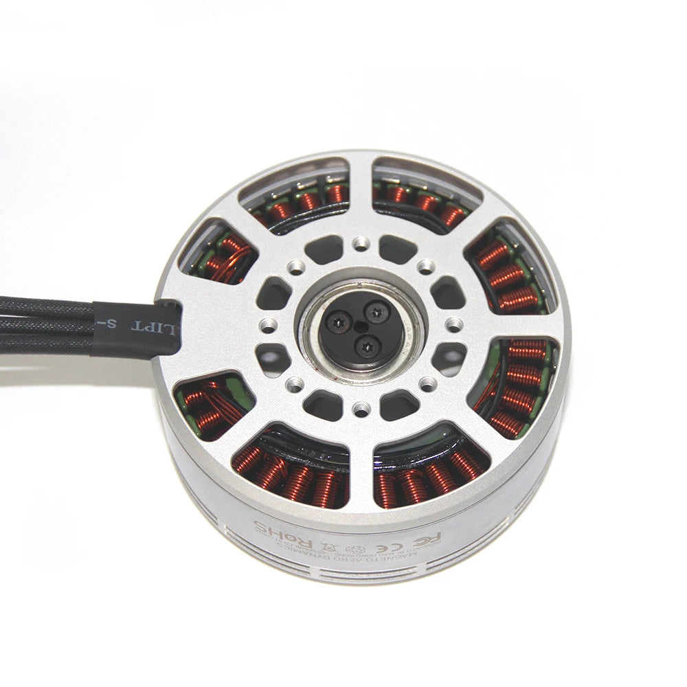MAD 8318 IPE Agriculture Drone Motor(Silver) - 100KV 120KV 12S Max Thrust 17.5KG Brushless Motor for Heavy Lift