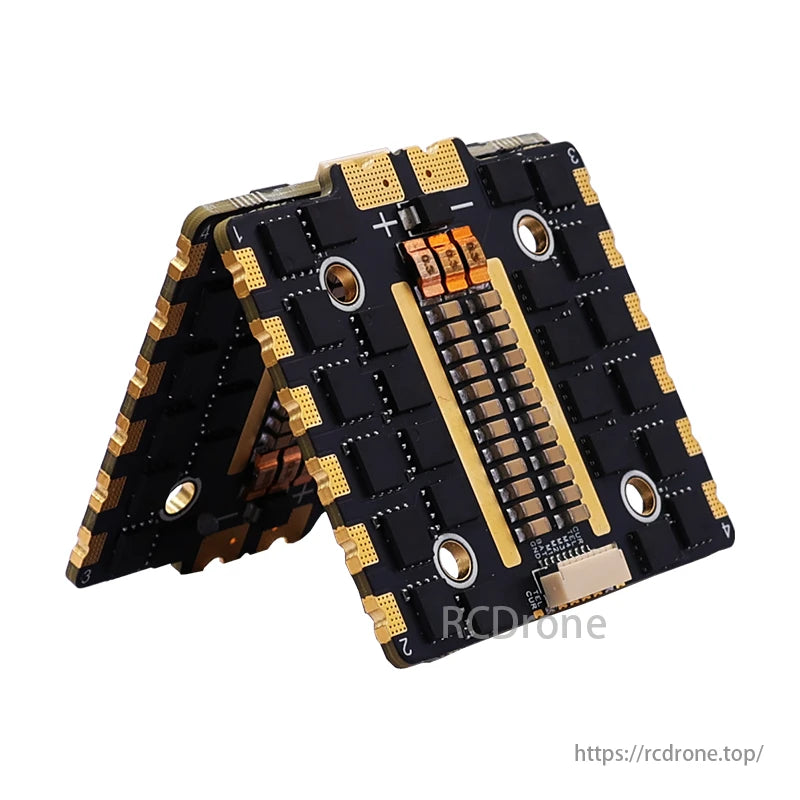 HAKRC 5139 90A 4-in-1 Drone ESC 2–8S LiPo | BLHeliSuite | 50MHz MCU | DShot600