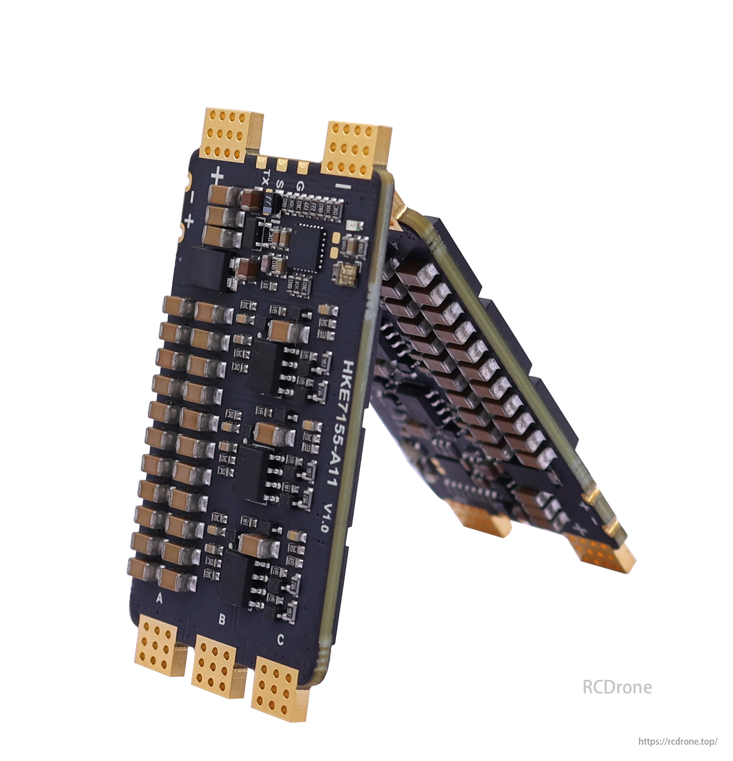 HAKRC 7155 80A Drone ESC - 6S–12S High Voltage | 85V MOS | 32-bit Firmware | Magic LED