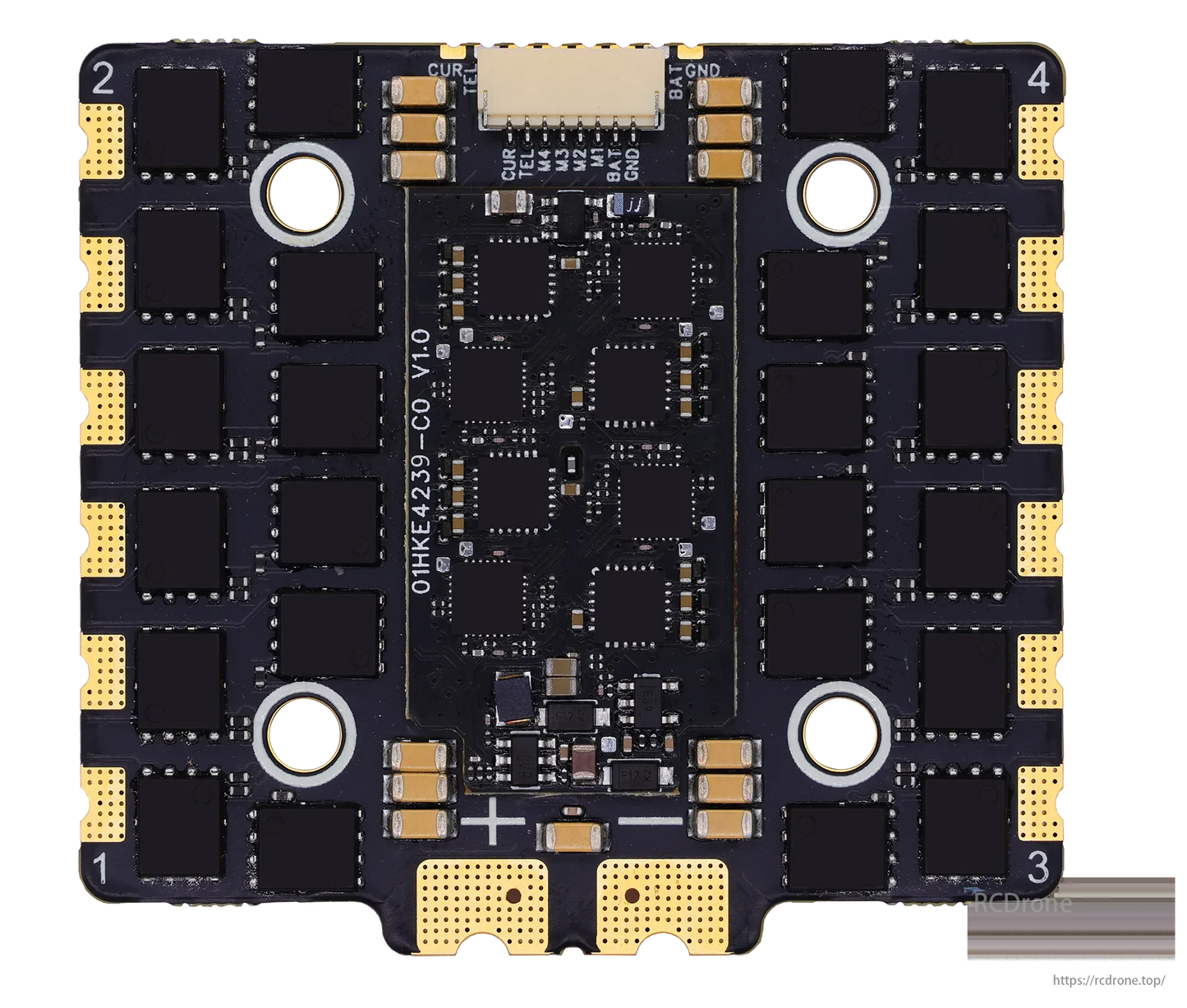 HAKRC BLS 5139 110A 4-in-1 Drone ESC – 2S-8S LiPo, 40V MOS, 33g High-Performance Multirotor ESC