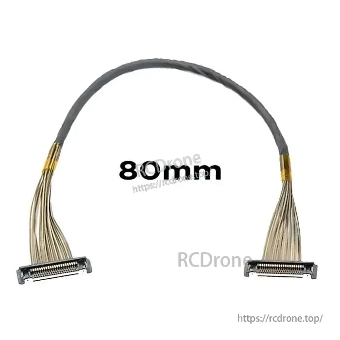 80mm MIPI ribbon cable for HDZero Whoop Lite VTX and Micro HD camera kit with dual board connectors