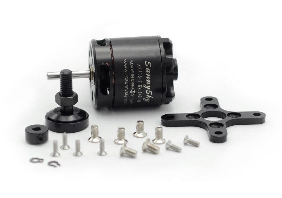 1/2/4 pcs SunnySky X2216 2216 880KV 1100KV 1250KV 1400KV 2400KV II Outrunner Brushless Motor For RC Models 3D airplane - RCDrone