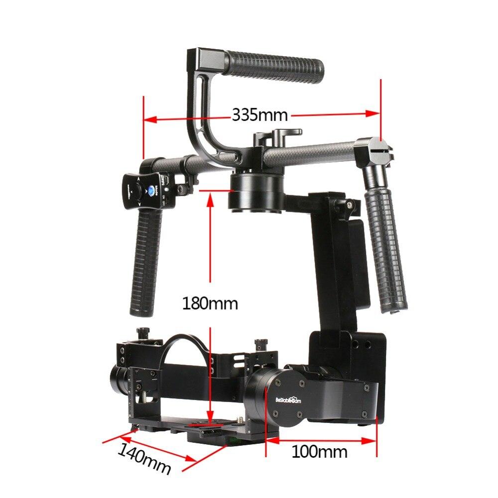 BeStableCam H4 HORIZON Brushless Handheld Camera Gimbal Stabilizer for panasonic gh4/Sony a7s /BMPCC Mirrorless Digital Camera - RCDrone