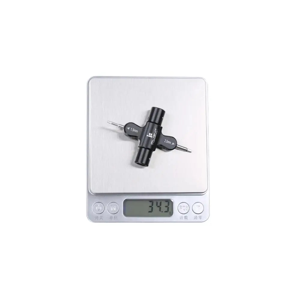iFlight Prop Tool - (Ratchet w/ Bearing) Quad M5 Wrench 1.5mm/2mm screwdriver with Built in One Way Bearing Tool for RC Drone FPV