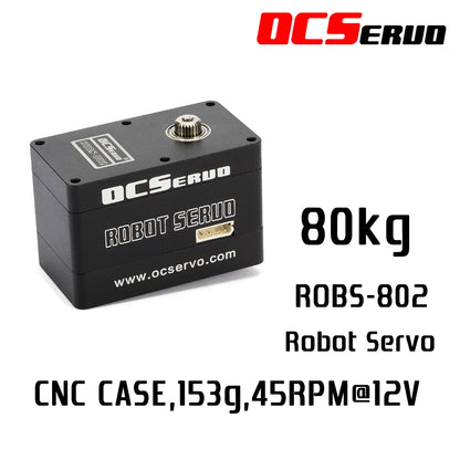 OCServo, WcServo ROBS-802 Robot Servo CNC CASE,153g,