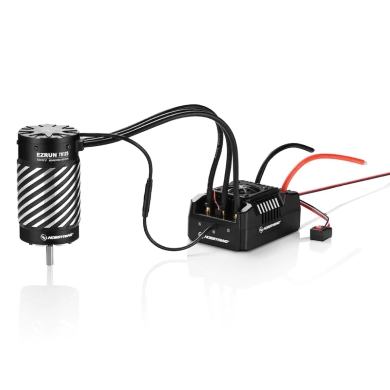 Hobbywing Ezrun MAX4 Combo - EzRun 70125 560KV Motor with Ezrun Max4 ESC for RC Car Truck