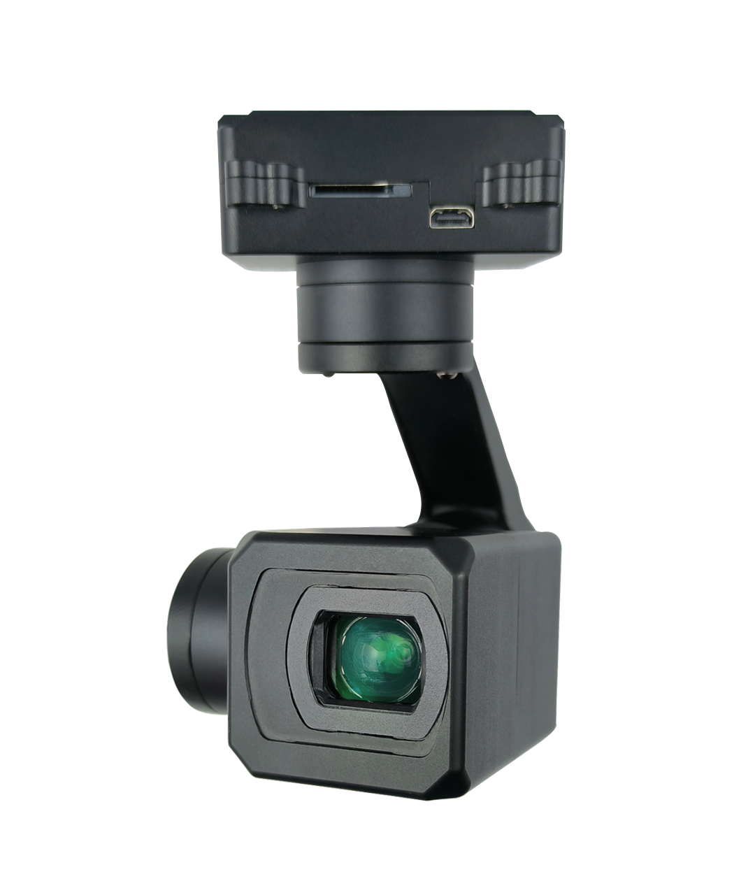 TOPOTEK KHP05S35 Dual Light Small Gimbal - 45x Hybrid Zoom (5X Optical + 9x Digital ) Camera 3-Axis Stabilization PTZ for UAV Drone