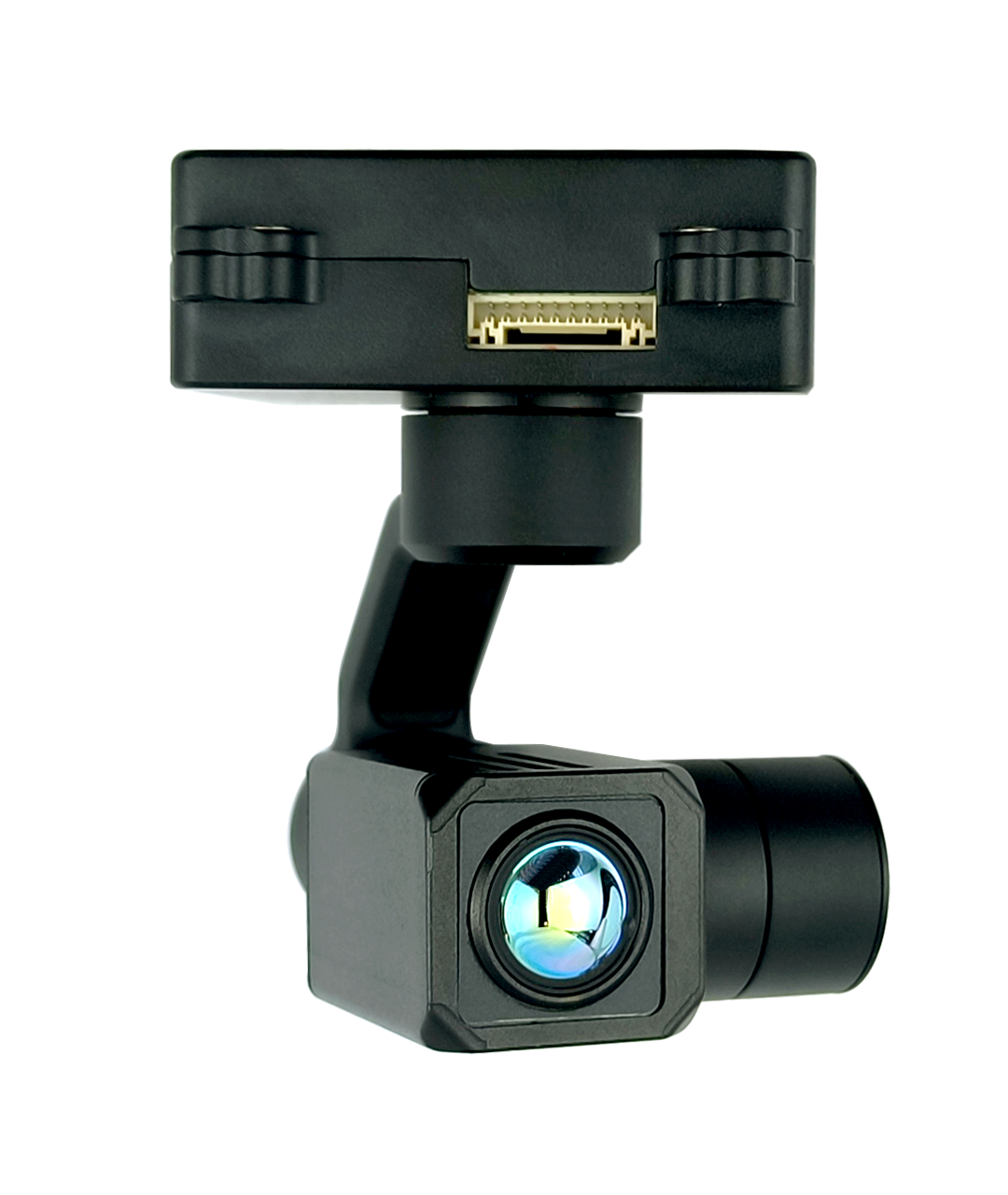 TOPOTEK HP640M5 3-Axis Single Thermal Camera Gimbal - 9X Digital Zoom 640x512 8.7mm Thermal Camera With 3-Axis Stabilization