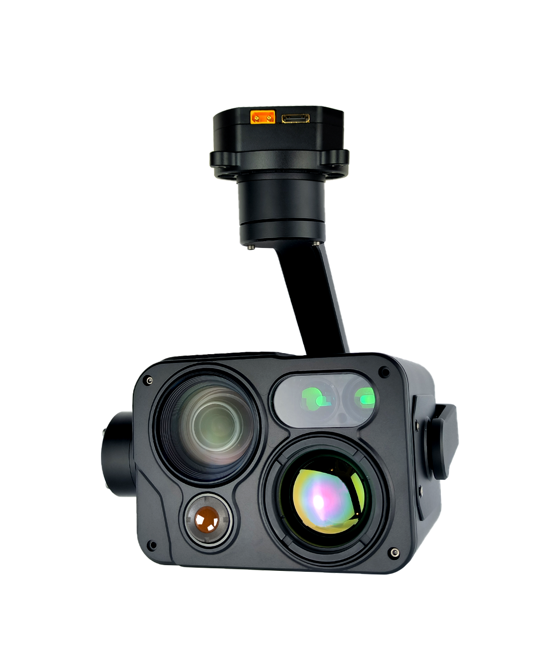 TOPOTEK KHT30A Four Sensor Drone Gimbal - 30x visible light+Double 640 thermal imaging+1800m laser ranging