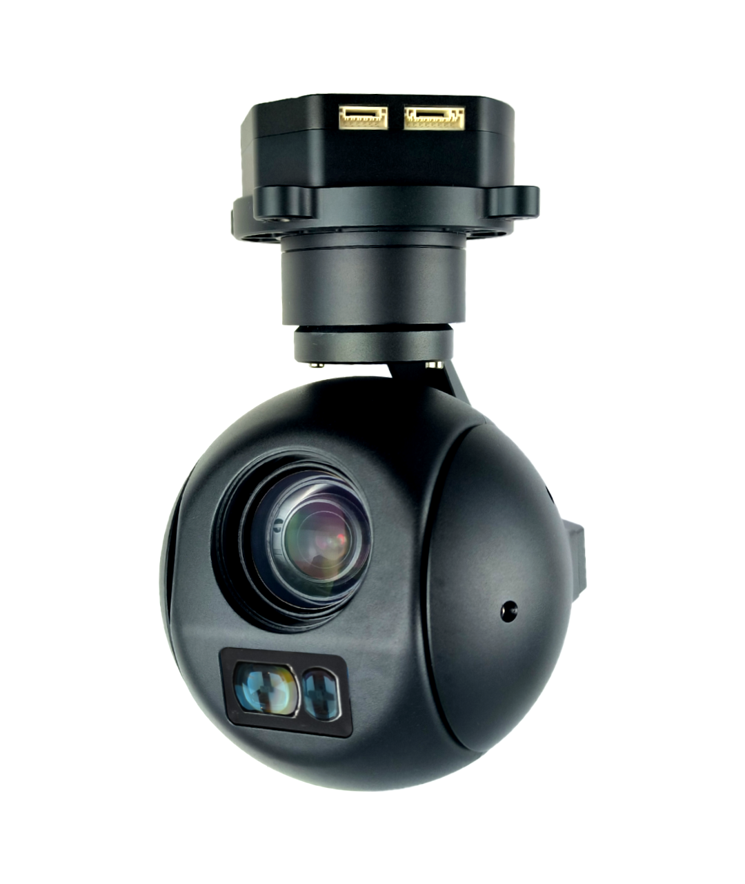 TOPOTEK KHY10L12 Dual Light Drone Gimbal - 90x Hybrid Zoom Camera + 1200M Laser Ranging Finder 3-Axis Gimbal Pod