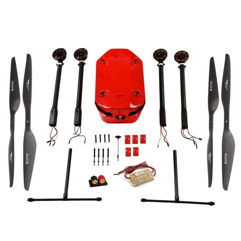 T-motor T-Drone M1000 Industrial Drone - 4 Axis 10KM 2KG Payload 62 Minutes Long Flight Time Long Range Aircraft Frame+T-MOTOR Power System