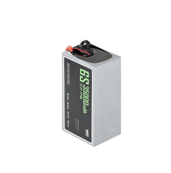 瘋狂的6s 35AH固態鋰離子無人機電池