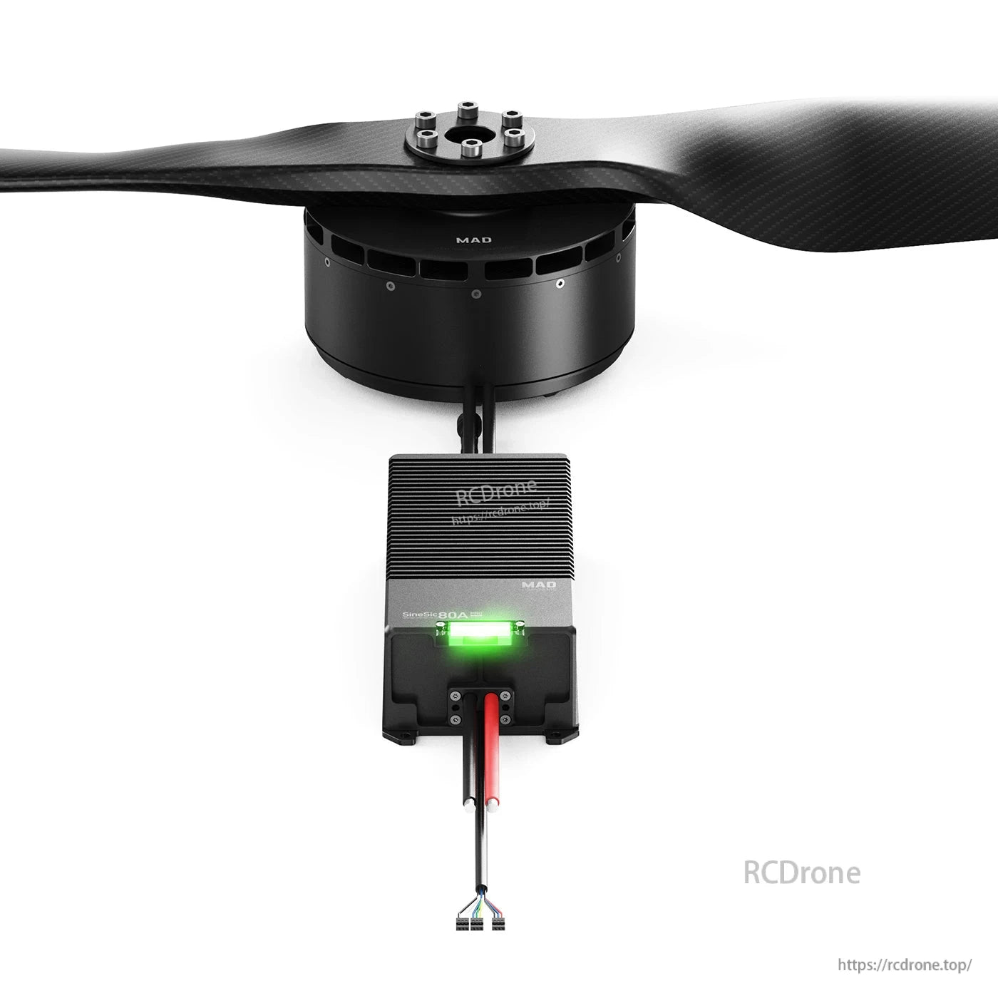 MAD AM50 9.5KV Power System Kit (Motor, MAD AM50 brushless motor with carbon-fiber propeller and matching ESC module with wired connectors