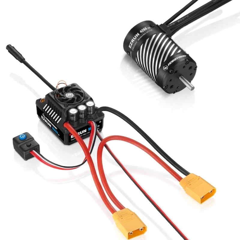 Hobbywing EZRUN MAX8 G2 COMBO - EZRUN 4268SD/4278SD G2 motor with EZRUN MAX 8 G2 ESC for RC Car Trucks