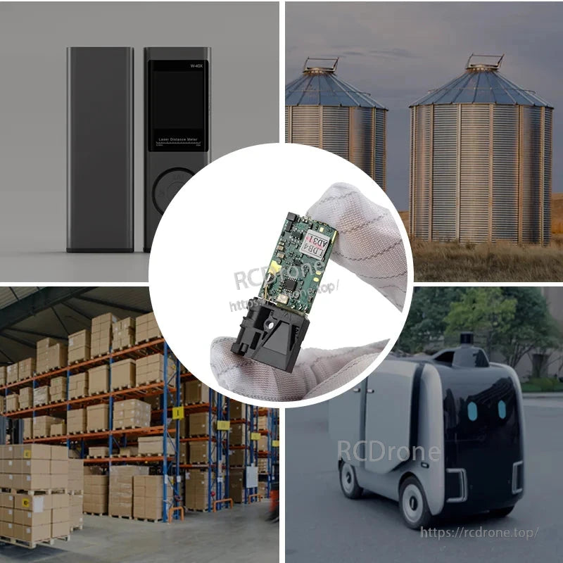 Meskernel LDL-10 10m Laser Height Sensor, Industrial laser distance sensor with TTL/RS485/RS232/Bluetooth interfaces