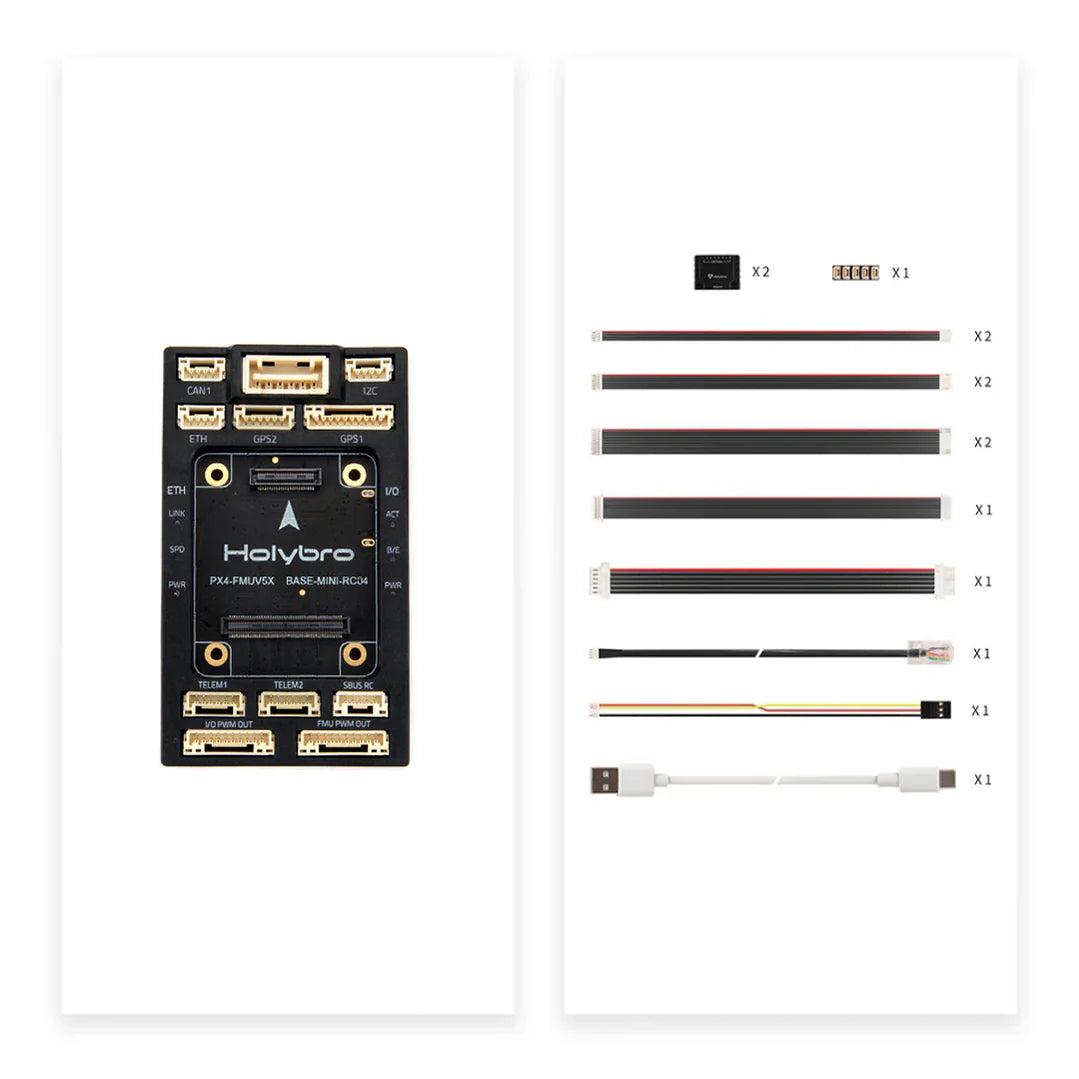 Плінтуси Holybro Pixhawk - стандартні / міні для контролера польоту автопілота, сумісні з Pixhawk 6X, 5X
