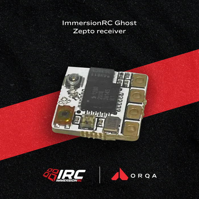 ImmersionRC Ghost Zepto Receiver - 2.4GHZ Radio Receiver SBus SBus-Fast SRXL-2 GHST FHSS Radio Receiver