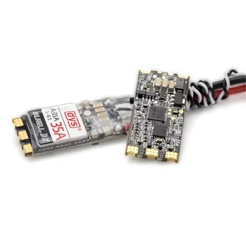 DYS Aria AM32 / BLHeli_32 35A 70A 3-6S Brushless ESC for FPV Racing Drones, Fixed-Wing Aircraft & RC Cars