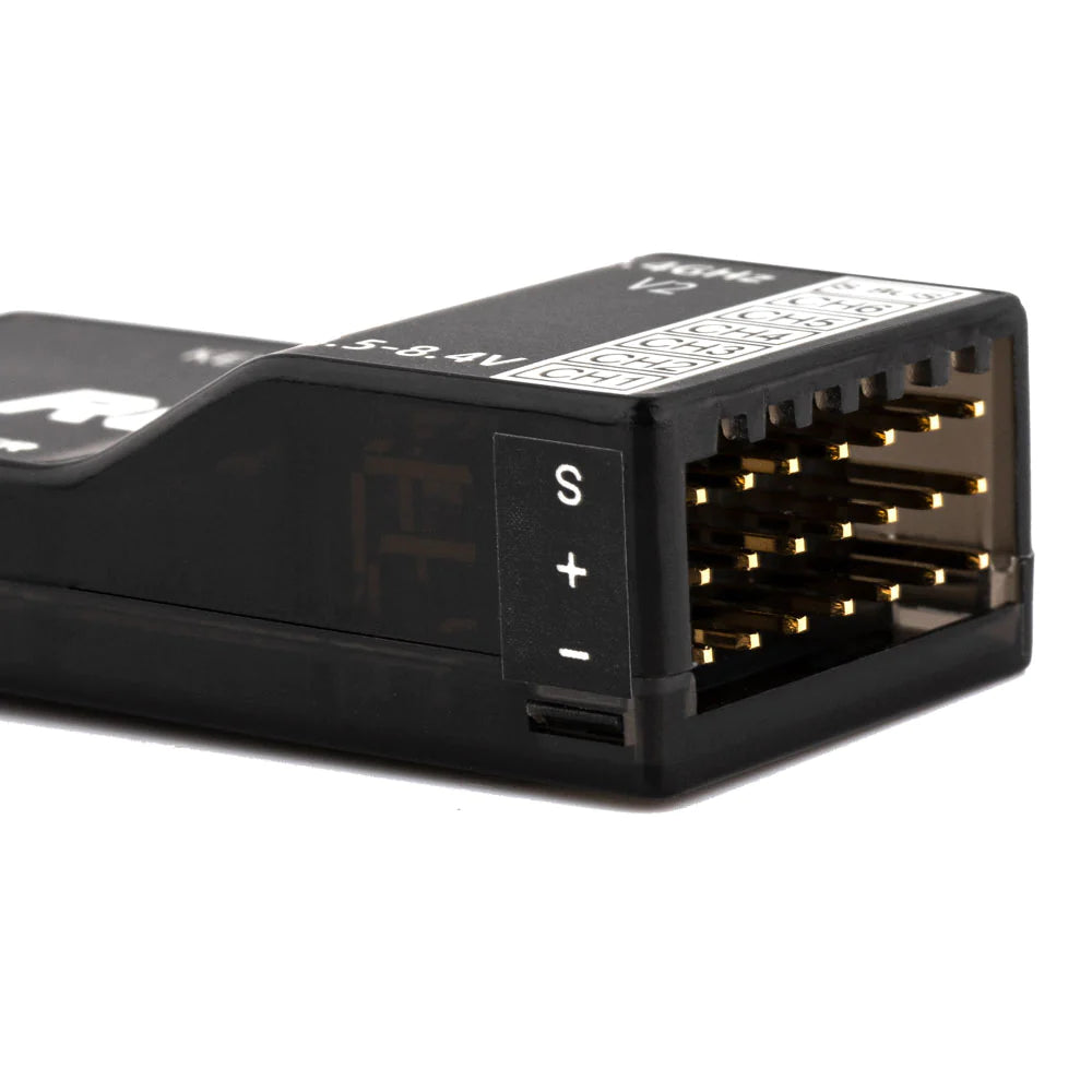 RadioMaster R86C V2 Receiver - 2.4GHZ 6 Channel PWM / 8 Channel Sbus Compatible With Frsky D8 / D16 and Futaba SFHSS