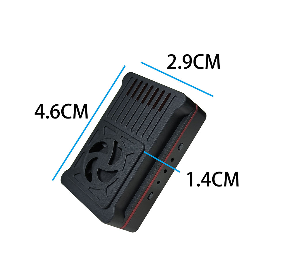 RCDrone 5.8G 4W 48CH VTX - FPV Video Transmitter Built-in Heat SinkFan for Long Range Drone