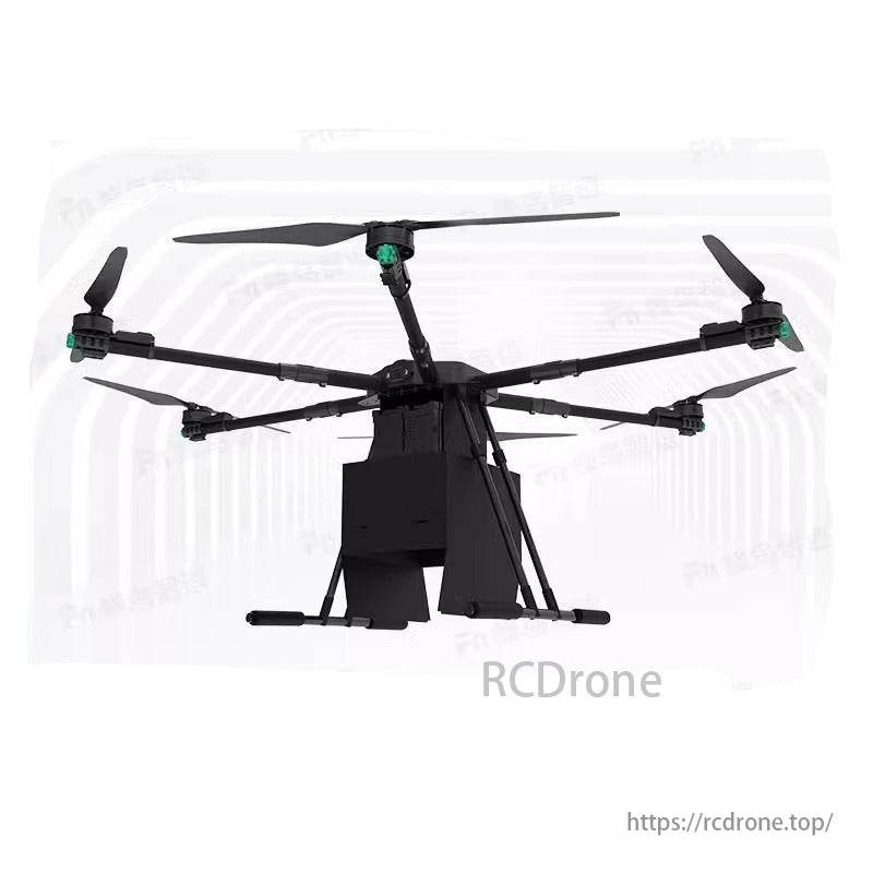 RCDrone R630 送貨無人機 - 30KG 有效負載 GPS RTK 貨運無人機用於救援、測繪支援客製化工業無人機