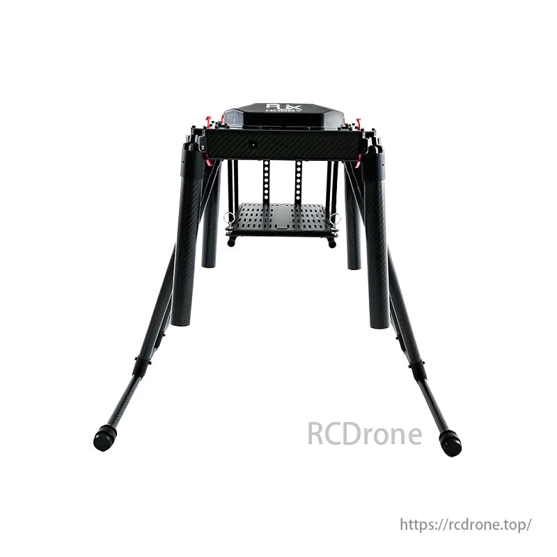 Quadro de drone de 4 eixos RJX 950mm - Quadro de quadricóptero dobrável com guarda-chuva de fibra de carbono sem montagens de motor para drone industrial