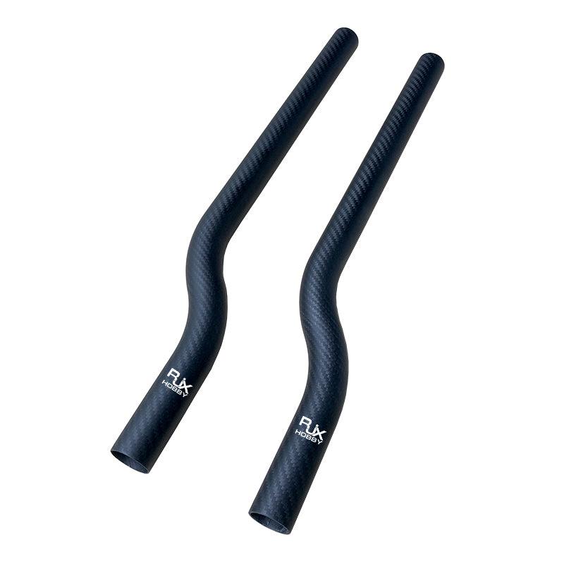 RJXHobby 30x27mm 30x28mm 3K Carbon Fiber Bend Tube for UAV Drone