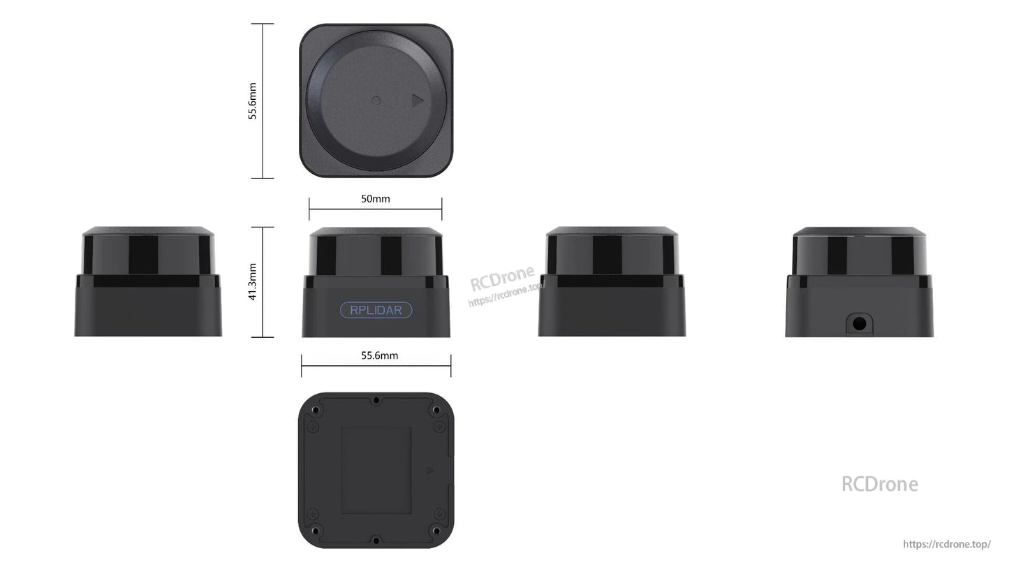 RPLiDAR S3: 40m range, 32kHz sampling, 0.1125° resolution, IP65-rated ToF LiDAR scanner for high-precision, durable environmental mapping and navigation.