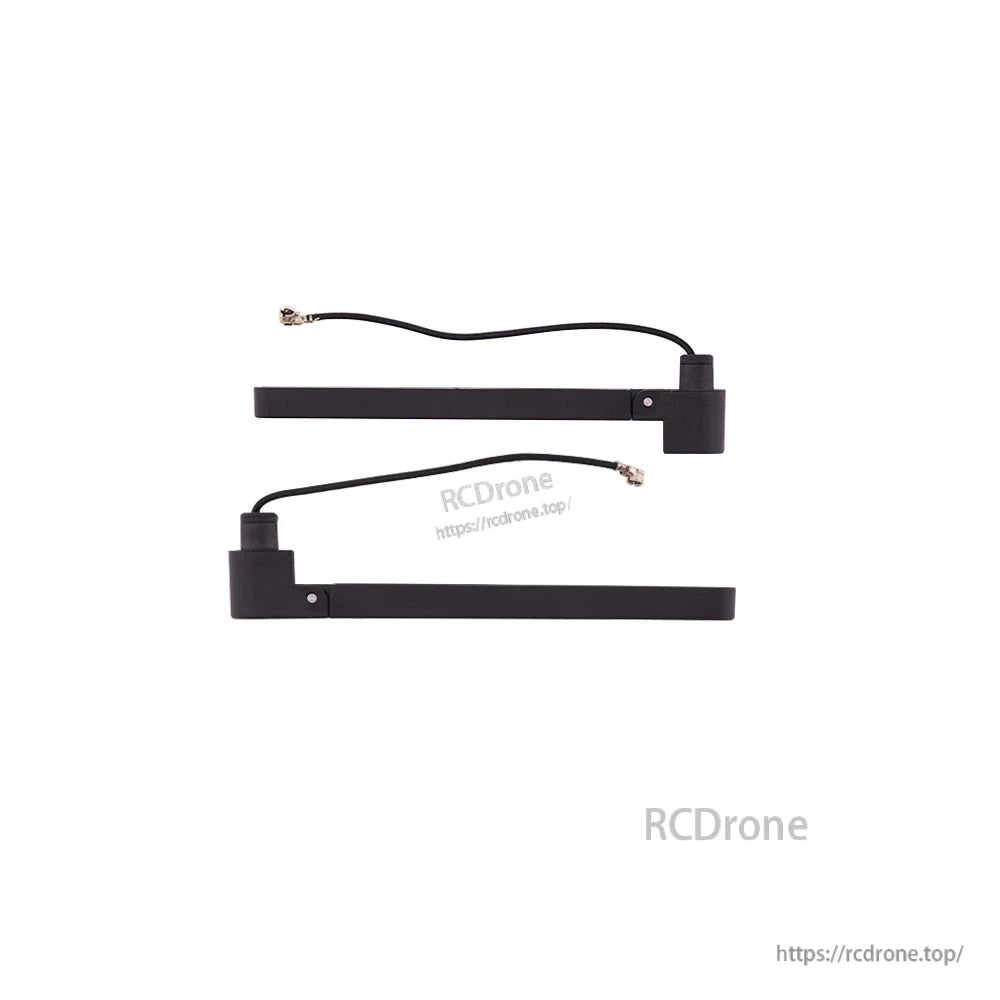 RadioMaster GX12 radio antenna replacement, two flat antennas with coax pigtail connectors