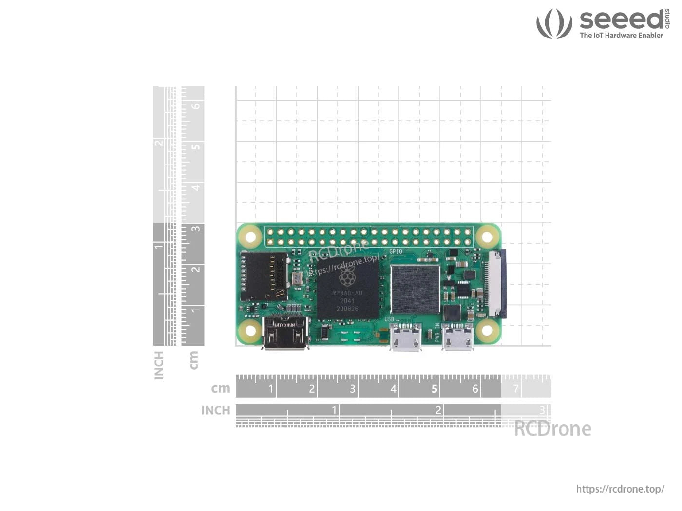 Raspberry Pi Zero 2 W Single-Board Computer, Quad‑Core 1GHz Cortex‑A53, 512MB, 2.4GHz Wi‑Fi, Bluetooth 4.2 BLE