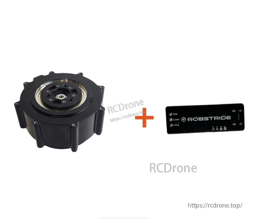 RobStride 03 QDD actuator features dual encoders, planetary reducer, and IP52 protection.