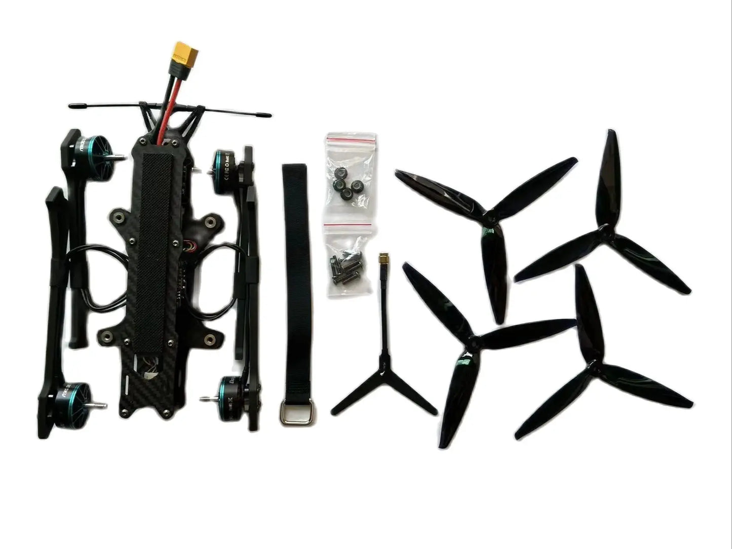 7 Inch FPV Racing Drone Quadcopter F4 FC 2808 Motor Freestyle Long Range