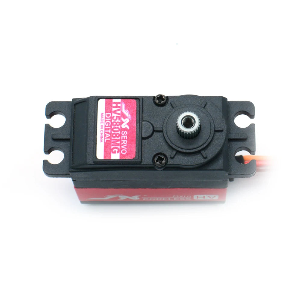 JX Servo PDI-HV5808MG - 8.4V 7kg High-Voltage Digital Narrow Frequency Tail Locking Hollow Cup HV Gyro Coreless Servos For Rc Drone