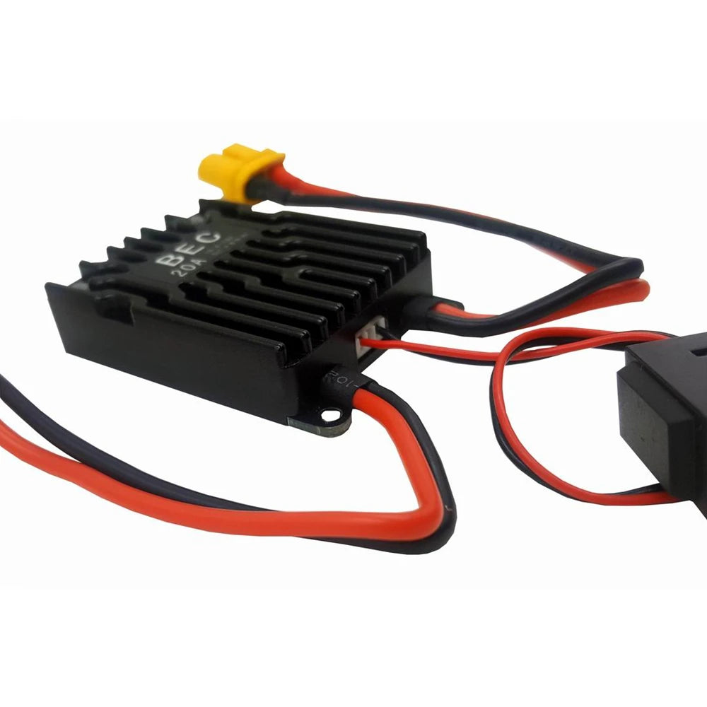 Rccskj High Current Linear Regulator BEC UBEC Switch 20A 2-3S 8106 For Servo 3D Aircraft Engine 120cc Gasoline Powered Aircraft