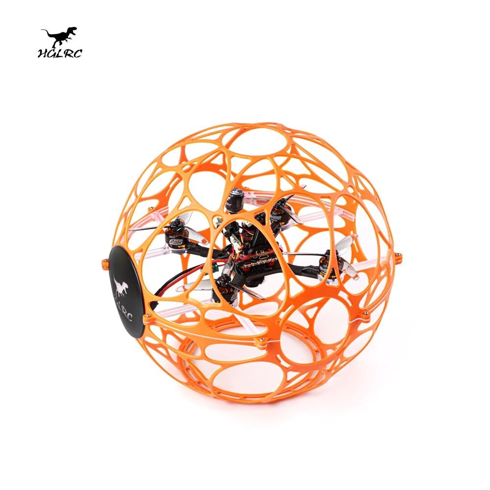HGLRC Ares DS230 Drone - Soccer RTF Kit FPV Standard Version For RC FPV Quadcopter Freestyle Drone Education Child Toys Gift