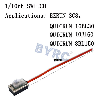 1/10th SWITCH Applications: EZRUN SC8, QU ICRUN