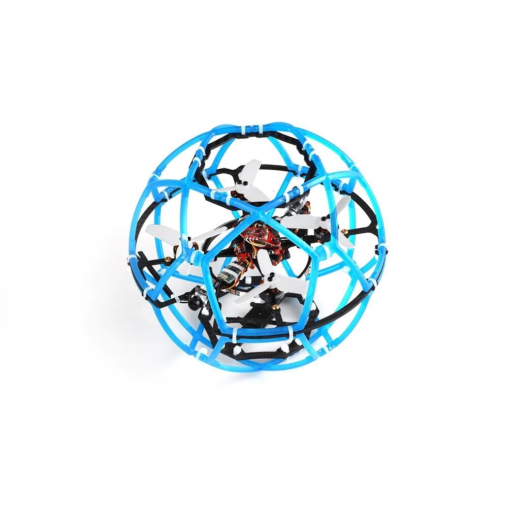 HGLRC Ares DS200 Drone Soccer FPV Version - Single Drone 4S For RC FPV Quadcopter Freestyle Drone Education Child Toys Gift