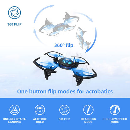 360 FLIP 3609 flip One button flip modes for acrobatics .