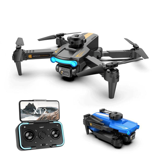 LSRC XT2 Drone - 4K Dual Camera Four Side Obstacle Avoidance Optical Flow Positioning Foldable Quadcopter dron Toys