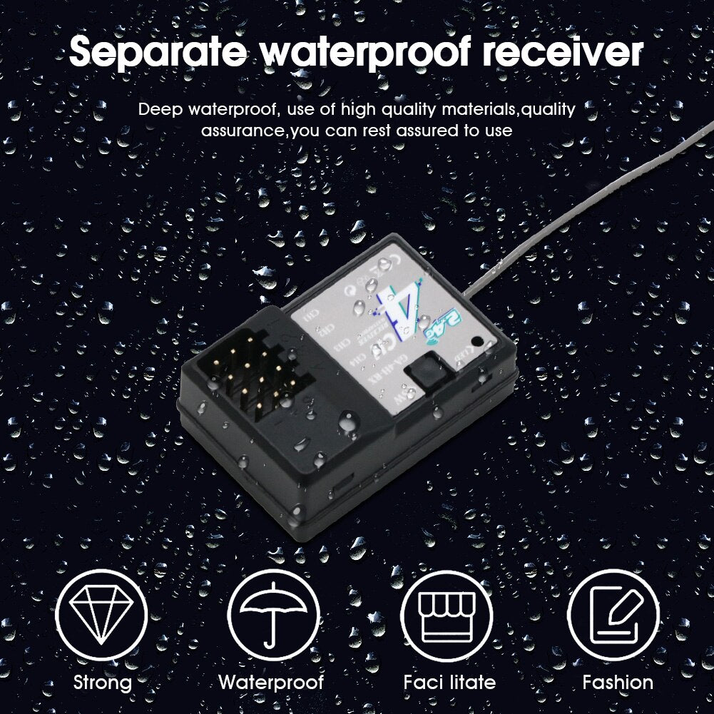 Separate waterproof receiver Deep waterproof use of high quality materials,quality assurance,you can rest assured