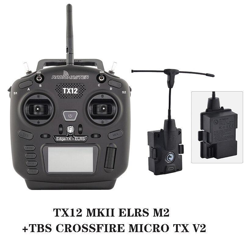 RadioMaster TX12 MK II ELRS EdgeTX Multi-Module Compatible Digital Radio Transmitter TBS CROSSFIRE MICRO TX Radio Controller - RCDrone